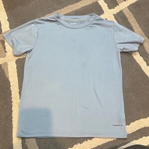 Layer 8 Light Blue Short Sleeve Kids Performance Tee